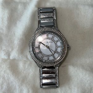 Silver Michael kors watch